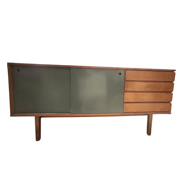 Vintage Sideboard by Pierre Guariche for A.R.P. Minvielle Edition, 1950s For Sale - Image 16 of 16