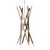 Contemporary cool: Sleek metal rods seemingly balance in this air. Clean lines and subtle design details come together...