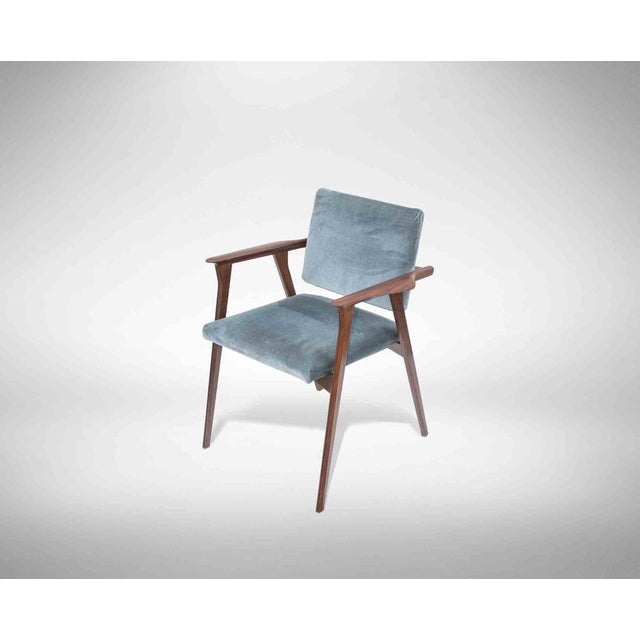 1950s Set of Rosewood Luisa Chairs by Franco Albini, 1950s For Sale - Image 5 of 9