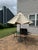Brown Jordan Roma Table Frame and Weighted Umbrella Base With Canvas Umbrella For Sale - Image 13 of 15
