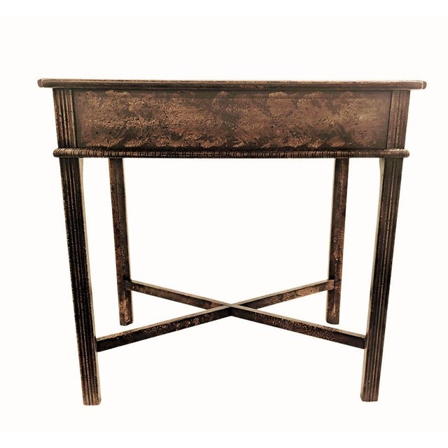 Mid-Century Modern Vintage Southampton End Table With One Door Unique For Sale - Image 3 of 12