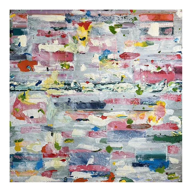 Contemporary Abstract Oil on Canvas Painting "Untitled 22058" by Martín Reyna For Sale