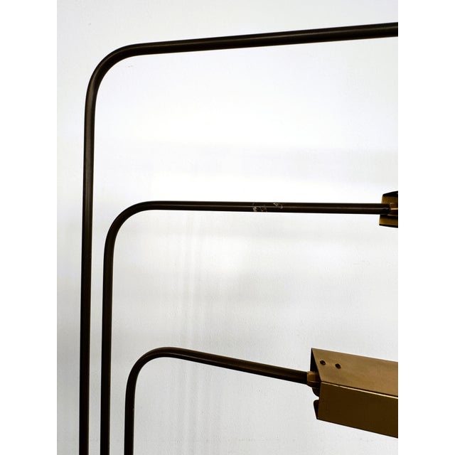 Italian Travertine and Brass Floor Lamp by Goffredo Reggiani, 1960s For Sale - Image 16 of 18