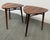 Mid-Century Modern Kipp Stewart for Winchendon Furniture Guitar Pick Side Tables, Pair For Sale - Image 3 of 12