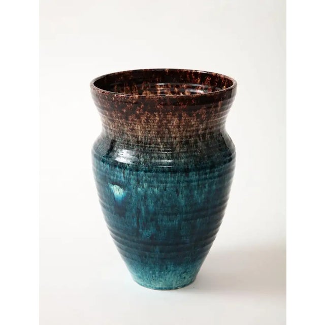 Mid-Century Modern Vase by Accolay Pottery For Sale - Image 3 of 8