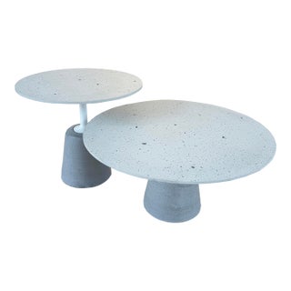 Set of Two Rock Mini Side Tables by MDF Italia For Sale