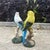 Pair of Resin Parakeet Figurines – 6.1" Realistic Bird Sculptures on Branches For Sale - Image 4 of 16