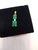 Gemstone details Gold Purity: 14K Solid Gold Emerald: 2.86 cts Diamond: 0.07 cts 14K gold Gross weight: 1.95 grams Net...
