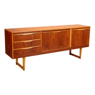 Vintage Sideboard in Teak Veneer, 1960s For Sale