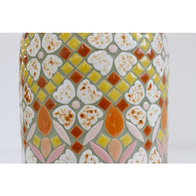 Swedish Folk Art Mosaic Vase, 1970s For Sale - Image 15 of 16