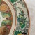 Ceramic Famille Rose Medallion Hand Painted Porcelain Dinner Plates Set of 12 For Sale - Image 7 of 12