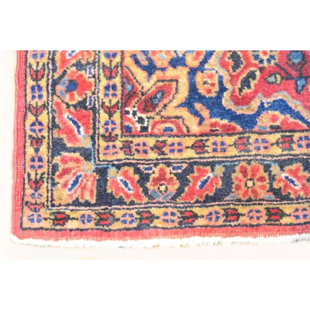 Tribal Early 20th Century Sarouk Rug For Sale - Image 3 of 5