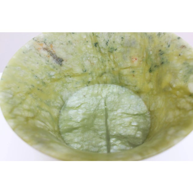 Vintage Jade Bowl For Sale In San Francisco - Image 6 of 6