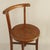 Viennese Beech Bistro Chair with Curved Top Rail & X-Stretcher, Austria, 1930s For Sale - Image 6 of 11