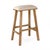 The Jocelyn Bar Stool from Zentique is a casual, farmhouse-inspired backless stool with a padded natural linen seat atop...