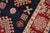 Southwestern Kazak Blue/Red Wool Runner Rug- 2'6''x9'7'' For Sale In New York - Image 6 of 10