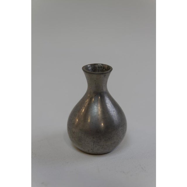 Mini Pewter Vase by Just Andersen, 1930s For Sale - Image 3 of 10