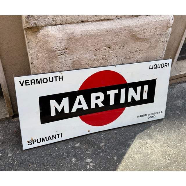 Vintage Martini Sign, 1960s For Sale - Image 6 of 8