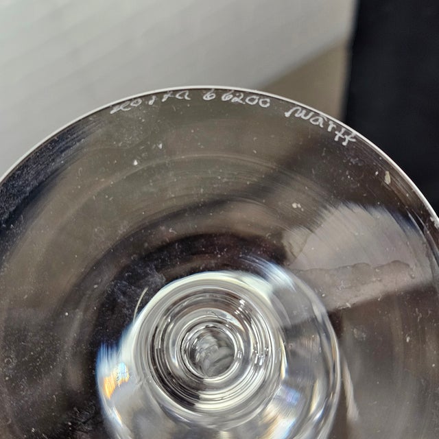 Kosta Boda Prince Crystal Candlestick Holder 7" #66200 For Sale In San Francisco - Image 6 of 6