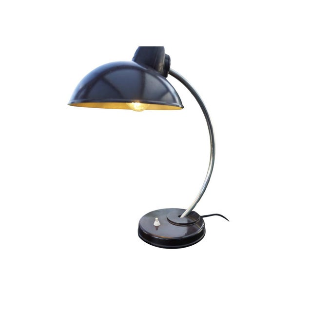 1950s Vintage Bauhaus Model 0342 Table Lamp by Marianne Brandt & H. Bredendieck for LBL, 1950s For Sale - Image 5 of 8