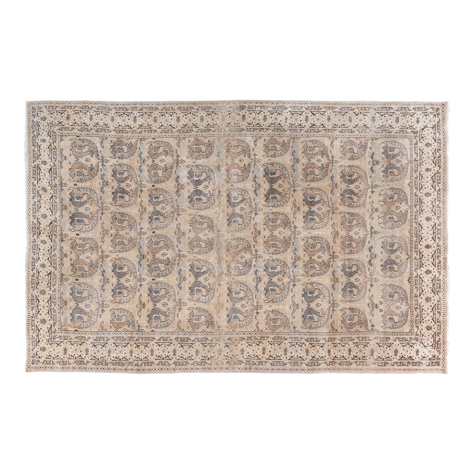 1920s Antique Turkish Sivas Rug | Chairish