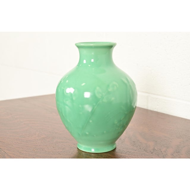 Arts & Crafts Rookwood Pottery Arts & Crafts Glazed Ceramic Art Pottery Vase, 1933 For Sale - Image 3 of 9