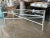 Vintage Palm Beach faux bamboo metal coffee cocktail table. Completely restored to perfection! New glass top, newly...