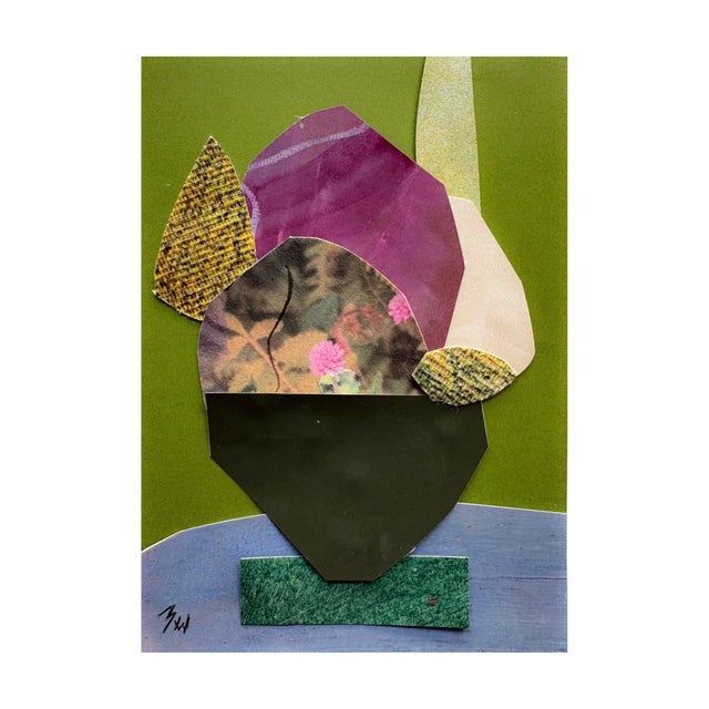 "Pop Music" is an original mixed media collage on paper by Zac Woodiel. This is one of twenty pieces in the "Pop Music"...
