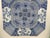 Early 19th Century Antique Japanese Blue & White Octagonal Plate With Floral and Bamboo Motifs For Sale - Image 5 of 18