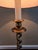 English Late 20th Century Brass Finish Twist Candlestick Lamp For Sale - Image 3 of 11