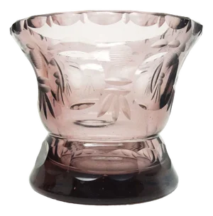 Art Deco Vase from Moser, Former Czechoslovakia, 1930s
