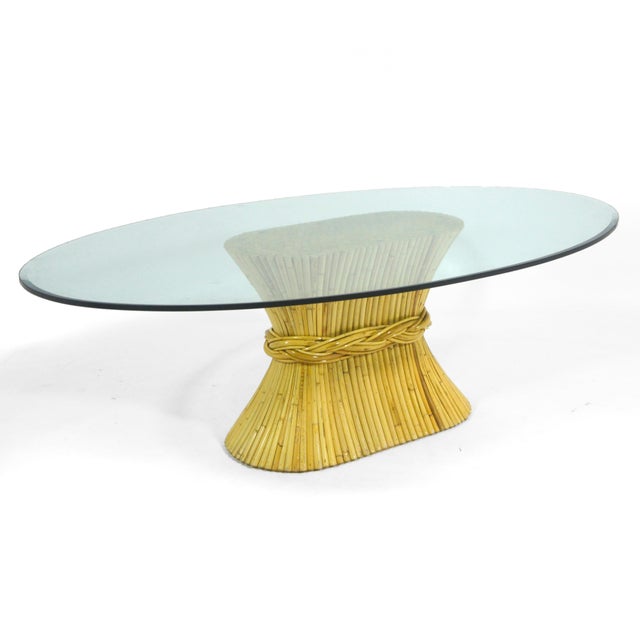 1980s Elinor McGuire NP-12 Elliptical Dining Table For Sale - Image 5 of 12