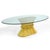 1980s Elinor McGuire NP-12 Elliptical Dining Table For Sale - Image 5 of 12