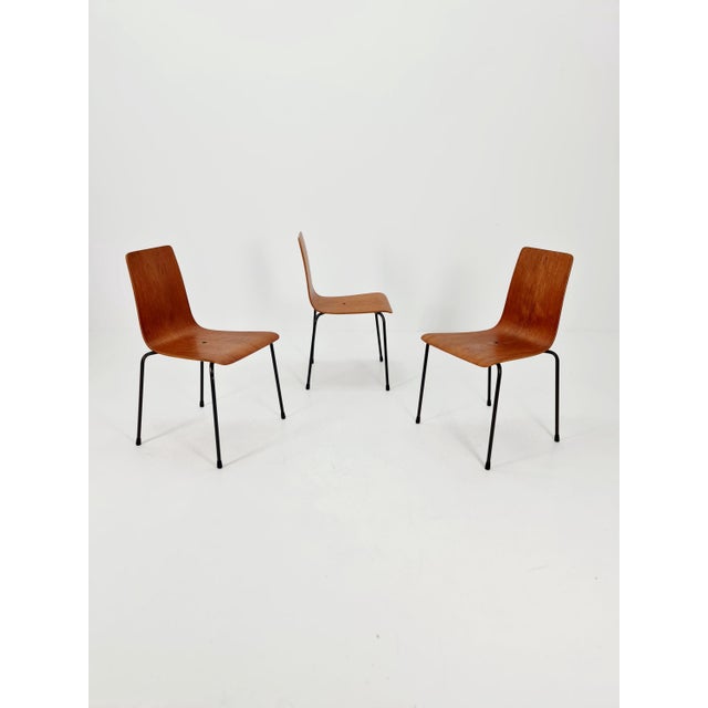 Mid-Century Modern Teak Chair by Friso Kramer for Auping, 1963 For Sale - Image 11 of 11