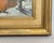 Vintage Original Oil Painting H. Robinson Winter Sunset Landscape Signed Framed For Sale - Image 4 of 11