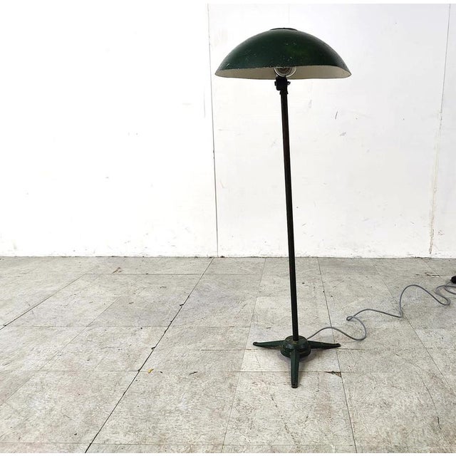 Industrial Metal Floor Lamp, 1970s For Sale - Image 4 of 11