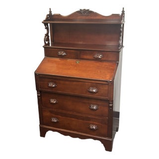 Early 20th Century Victorian Secretary Desk For Sale