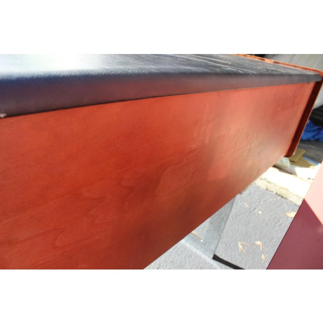 Chrome Rosewood and Chrome Credenza by Ste. Marie and Laurent (2nd) For Sale - Image 8 of 12