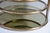 Milo Baughman Style Four-Tier Brass and Smoked Glass Swivel Accent Table For Sale - Image 9 of 9