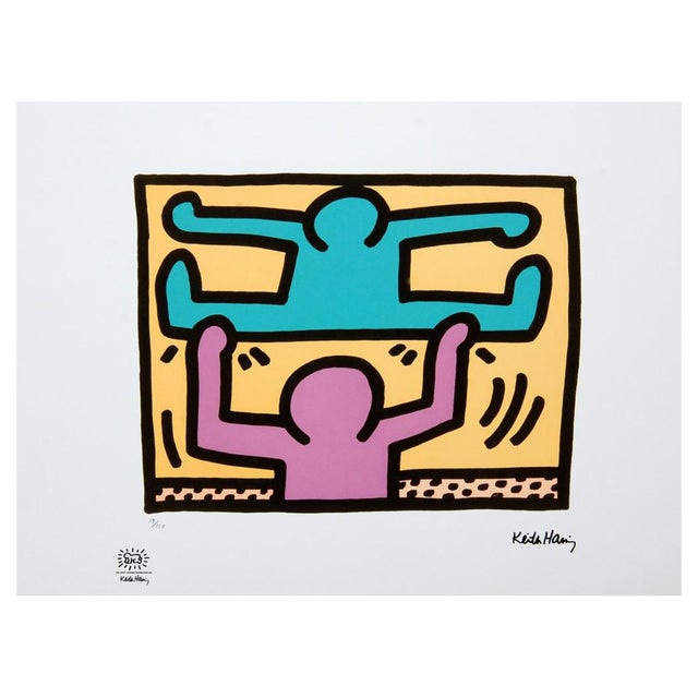 Keith Haring, Gymnastics, Late 20th Century, Print For Sale