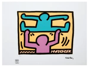 Keith Haring, Gymnastics, Late 20th Century, Print