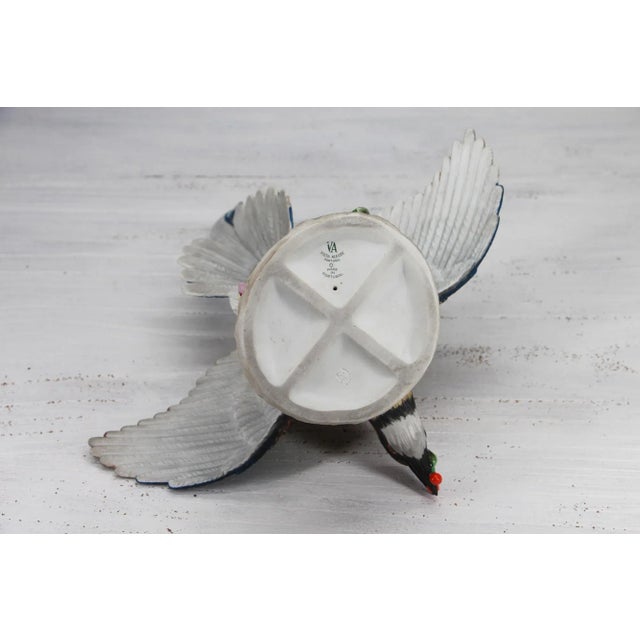 Stunning Life-Size Blue Bird Porcelain Sculpture, 1970s, Vista Alegre, Portuguese For Sale - Image 12 of 13