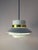 Danish High-Gloss White Brass Pendant Lamp For Sale - Image 11 of 11