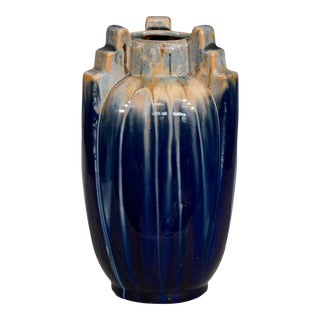 Belgian Art Deco Art Pottery Vase by Faïencerie De Thulin - 1920s Belgium For Sale