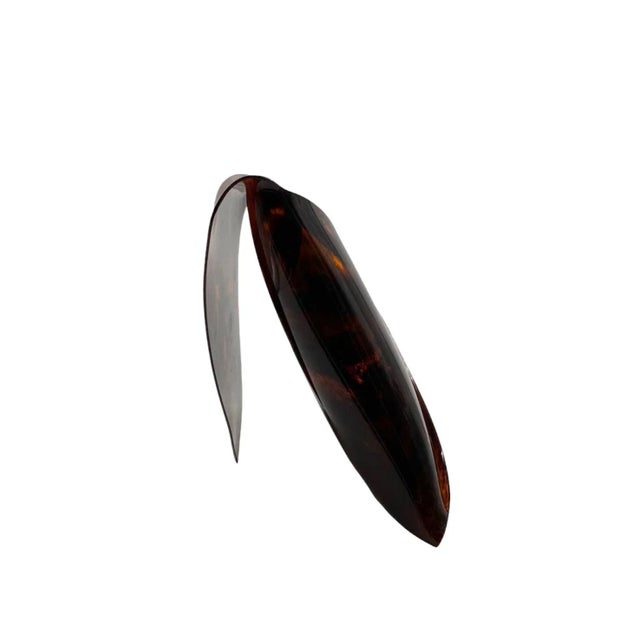 Hollywood Regency Mail Shaped Magazine Rack, Ta.Ni.No Italy 1970s For Sale - Image 10 of 11