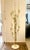 Mid-Century Modern 1950s Stilnovo Brass and Marble Candelabra Floor Lamp For Sale - Image 3 of 10
