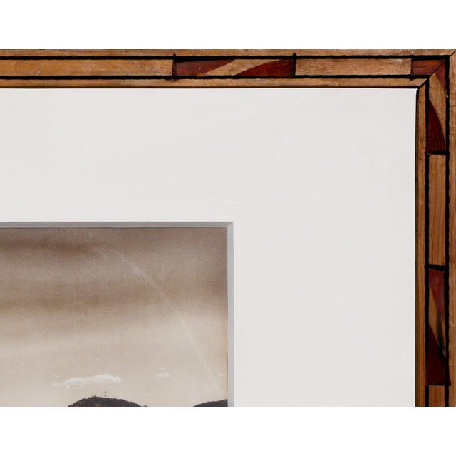 Sepia-Toned Architectural Photograph of San Xavier Mission in Tucson, Arizona, Mid 20th Century For Sale - Image 4 of 8