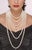 2010s Akoya Pearl Diamond Necklace 16" 18k Gold 10 mm Certified For Sale - Image 5 of 11
