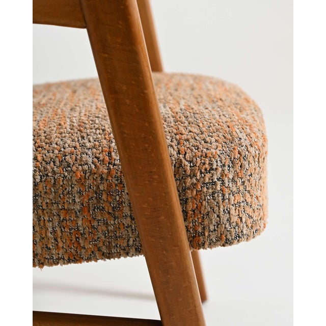 Scandinavian Lounge Chair in Beech and Teak, 1960s For Sale - Image 6 of 11