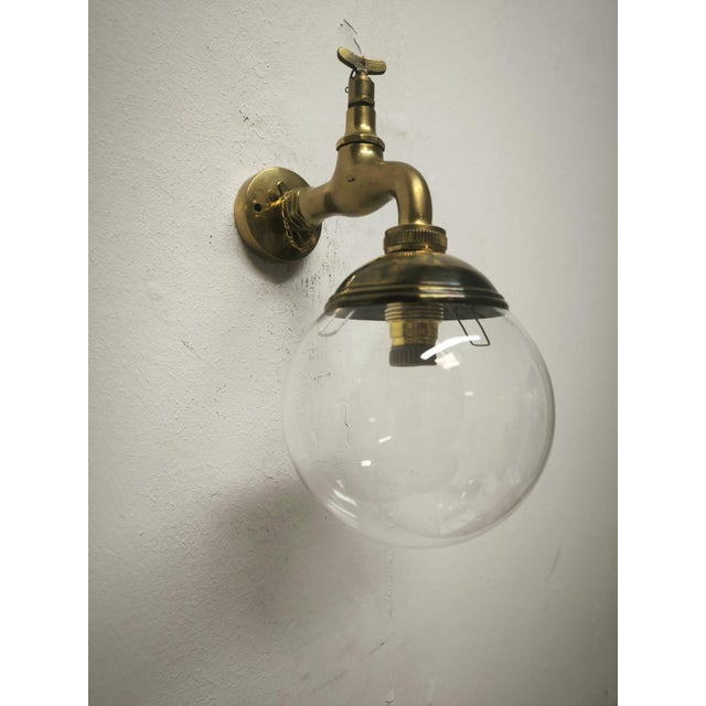 Brass Faucet Applique, 1960s For Sale - Image 10 of 10